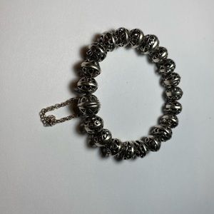 Silpada Sterling Silver Filigree Ball bracelet